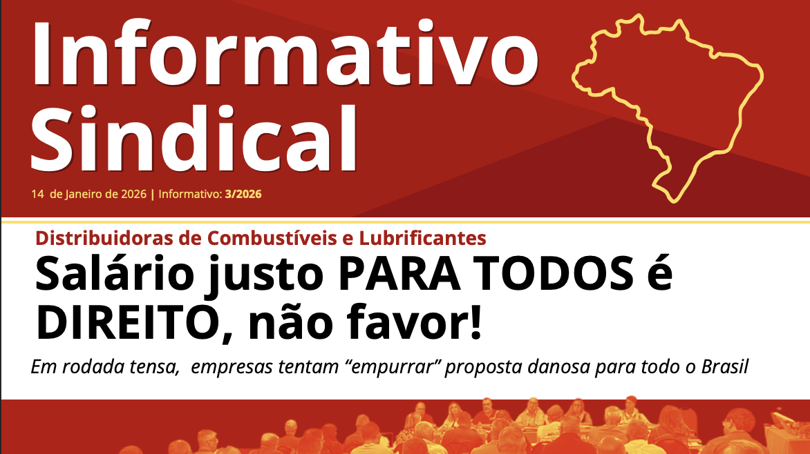 Boletim Oficial informa: CCT 2026 tem proposta patronal rebaixada e ameaça direitos da categoria